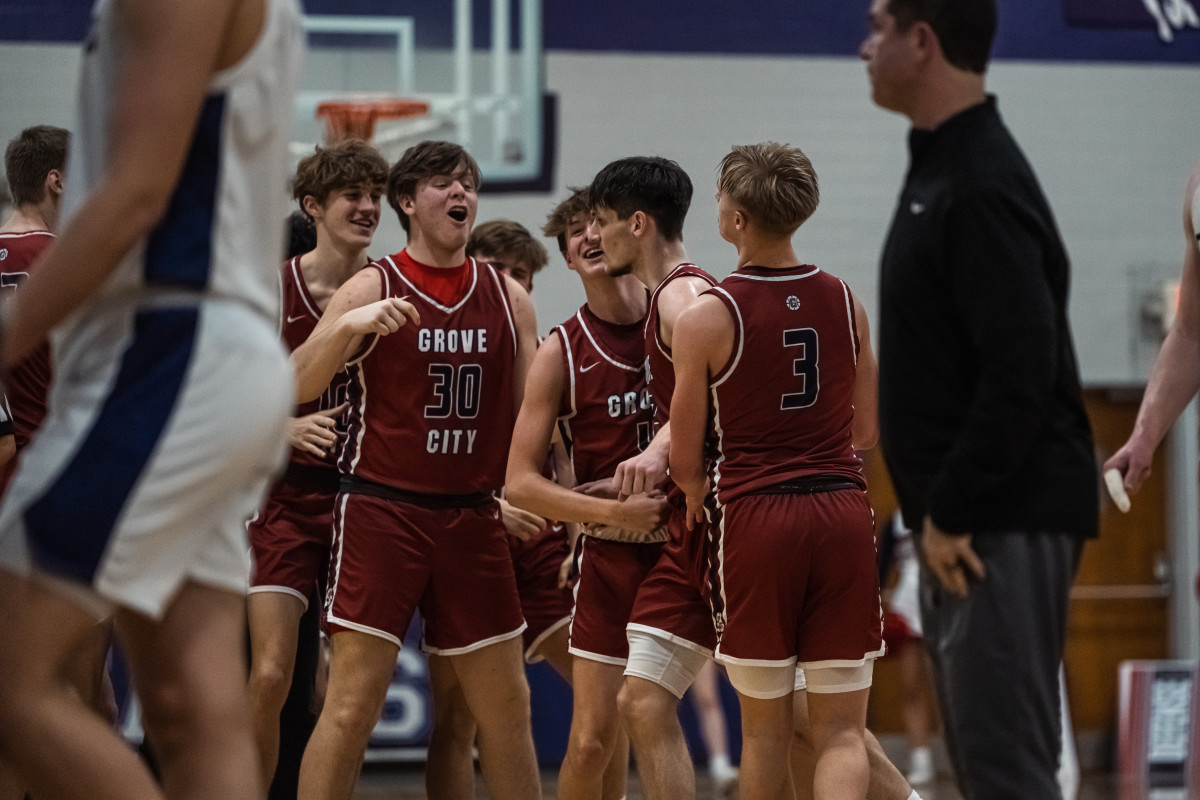 Grove City vs St. Francis DeSales boys basketball 022523 Gabe Haferman19